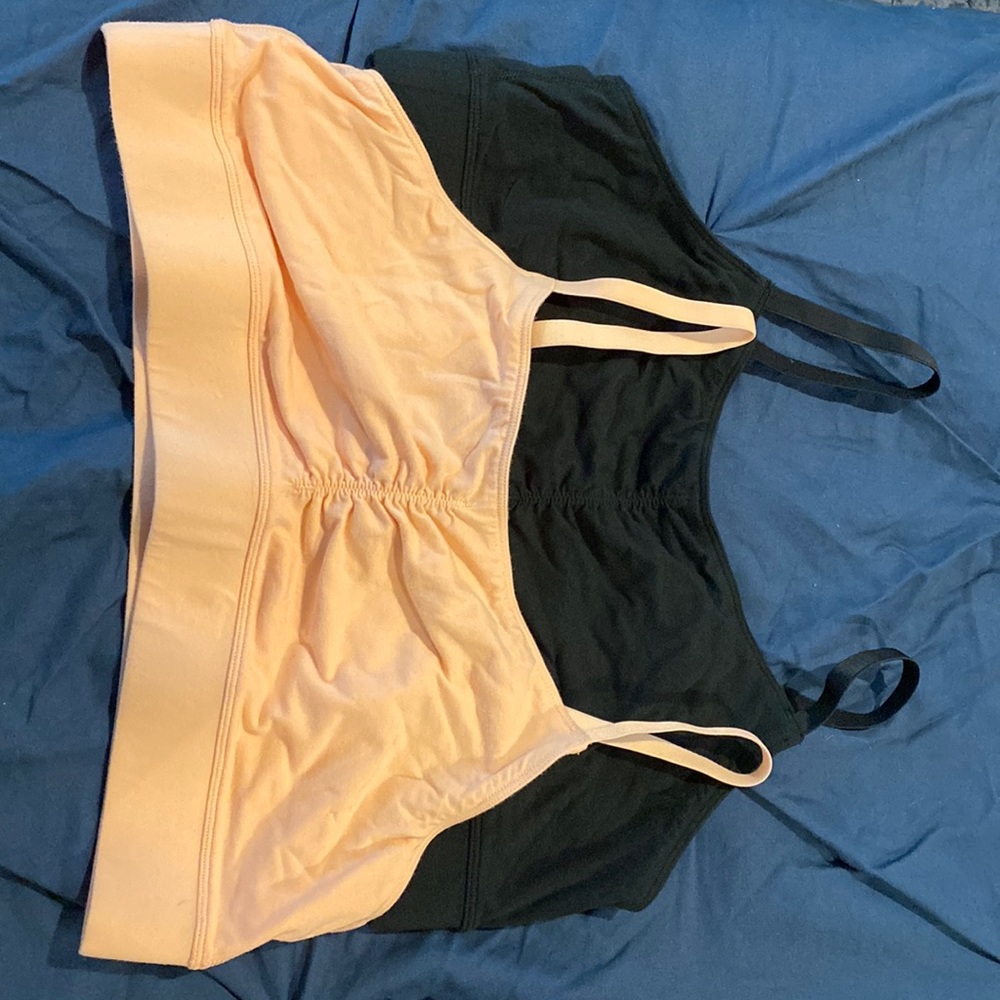 These were never worn but no tags. Listing price is for both bras.